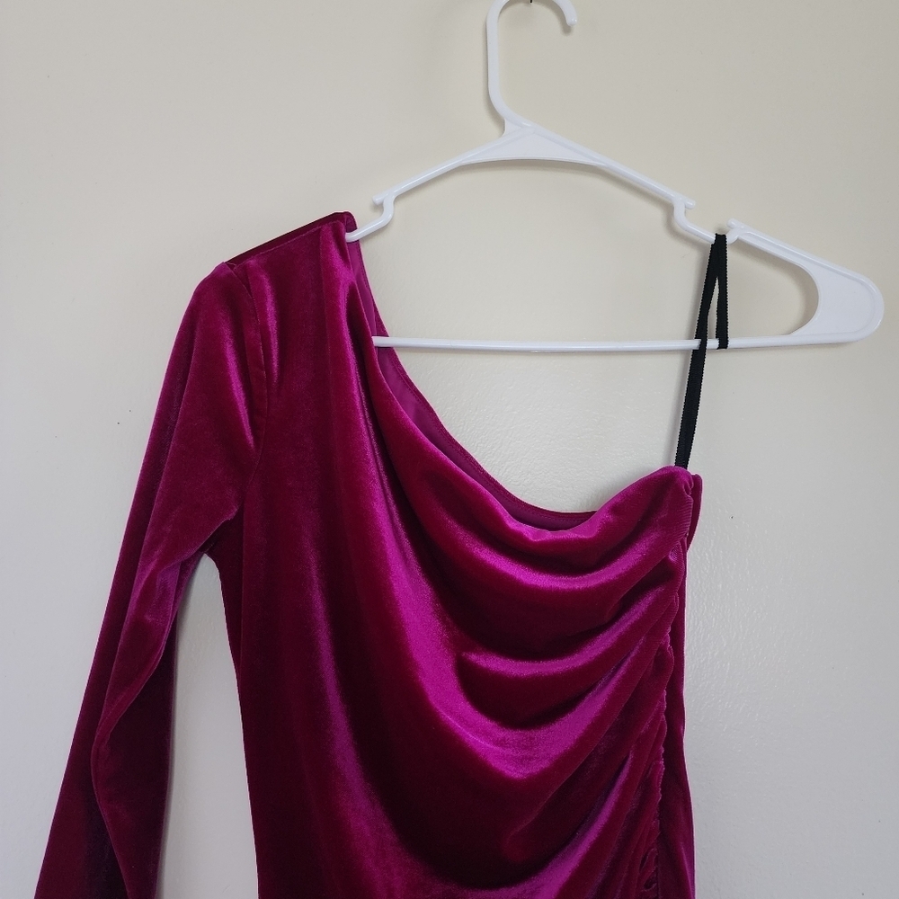 NBD Ginnie Mini Dress in Magenta  Dress Size XS - Picture 3 of 12